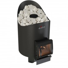 Банная печь Grill'D Aurora 160 Short дверца со стеклом